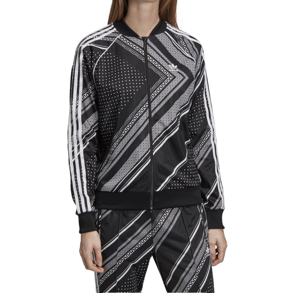 Adidas Originals Women's SST bandana Print Track Jacket DV2574